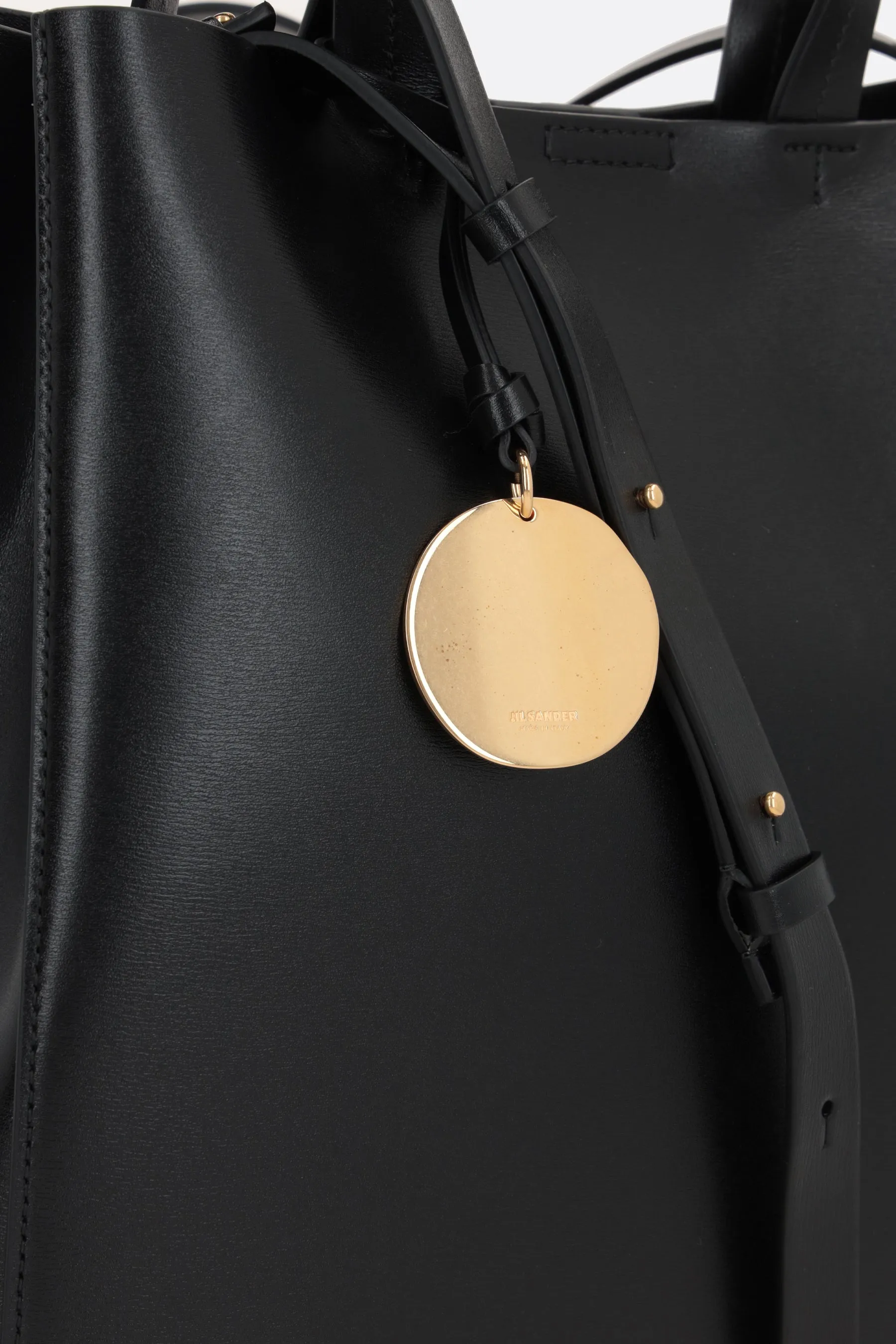  borsa tote Bond small in pelle lucida  