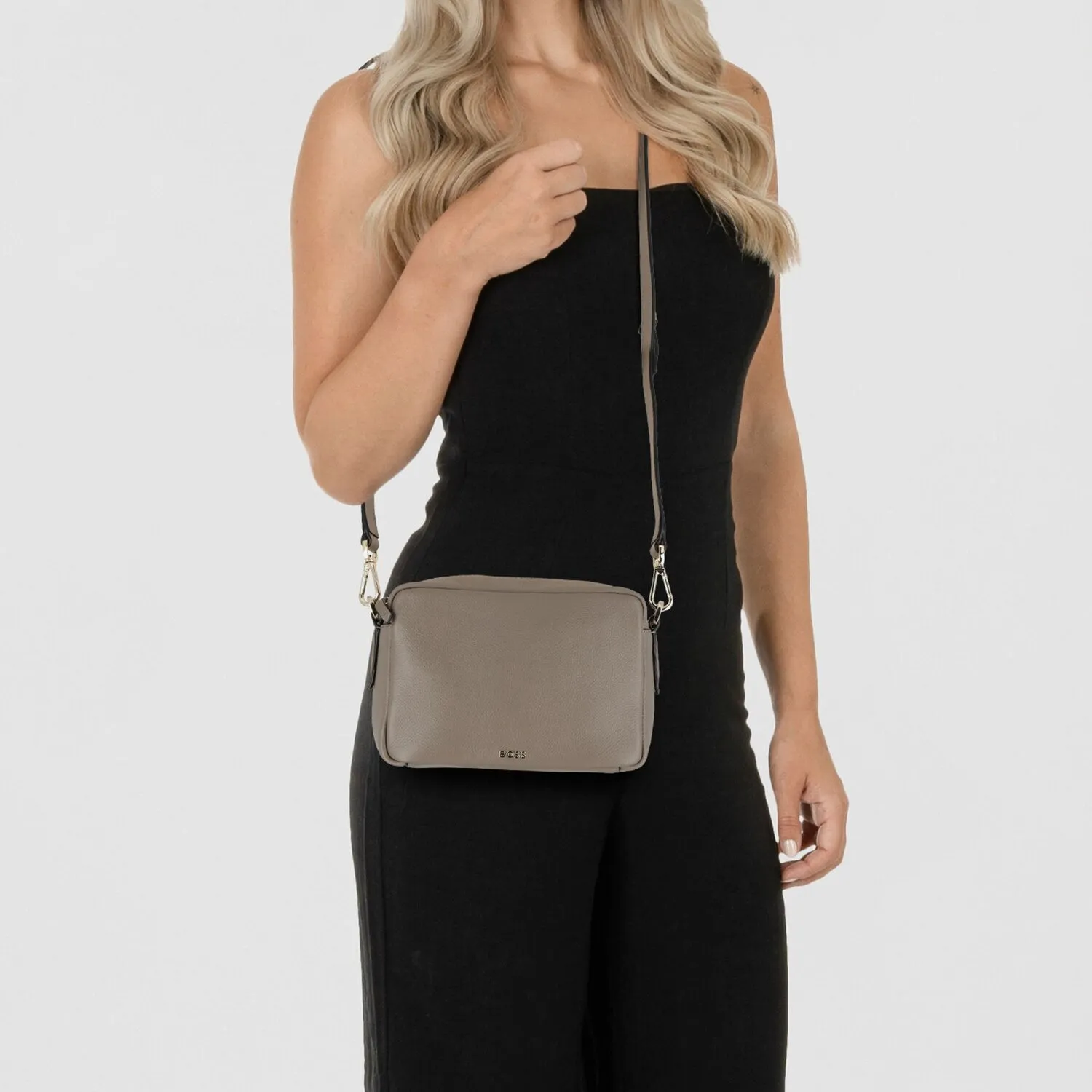 Boss Alyce Borsa a tracolla Pelle 21 cm
