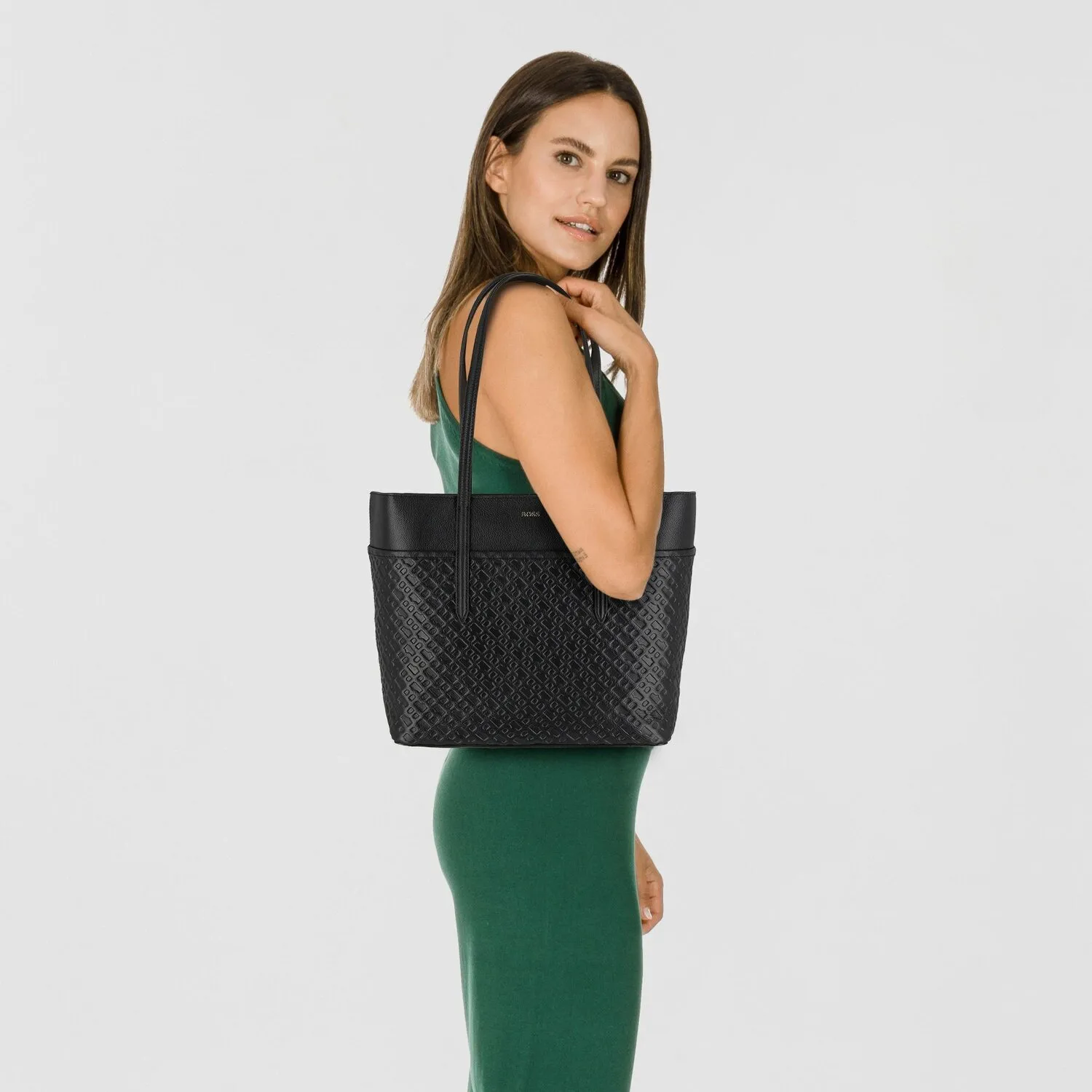 Boss Alyce Borsa shopper Pelle 32 cm