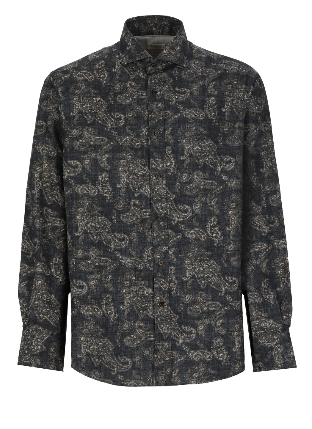  Brunello Cucinelli Camicia Paisley 