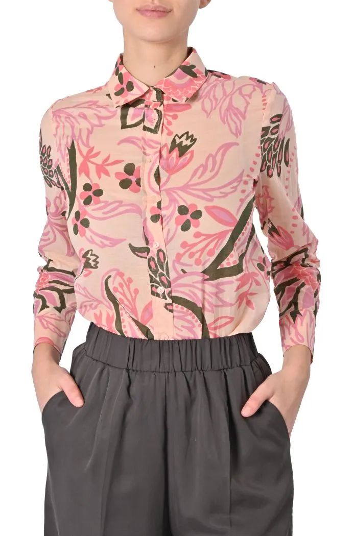 Camicia Marica stampa floreale di Grace & Mila