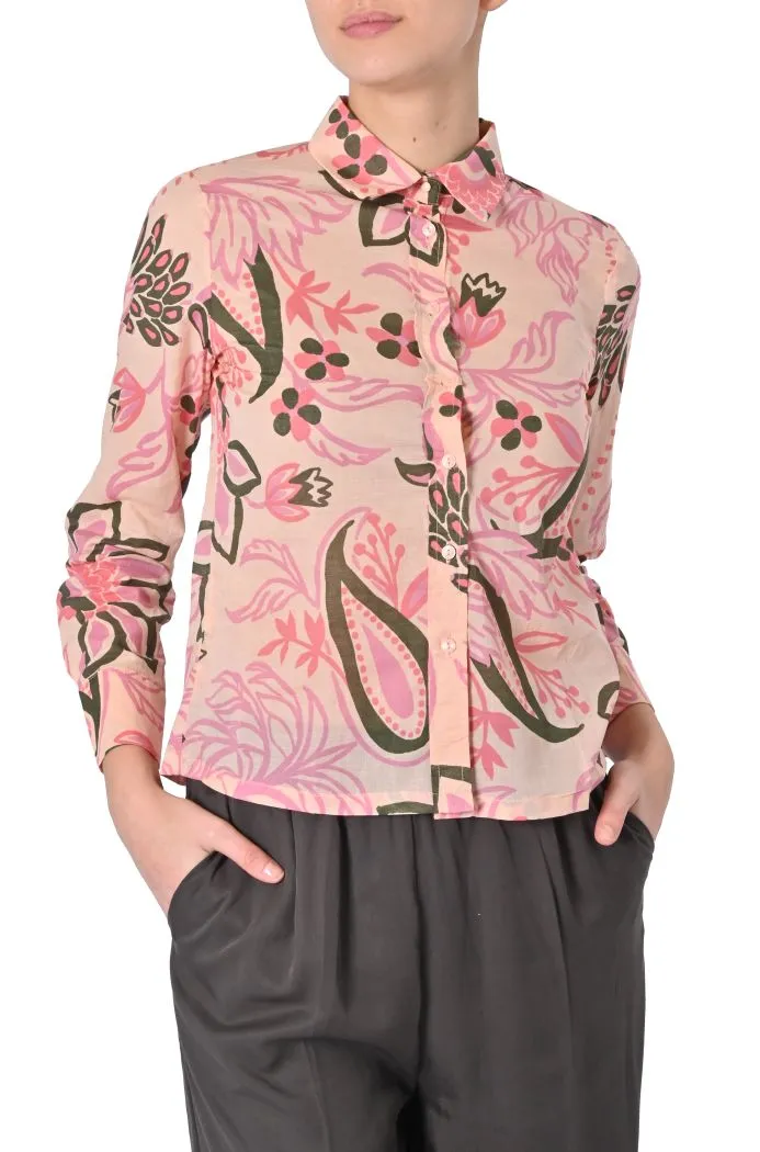 Camicia Marica stampa floreale di Grace & Mila
