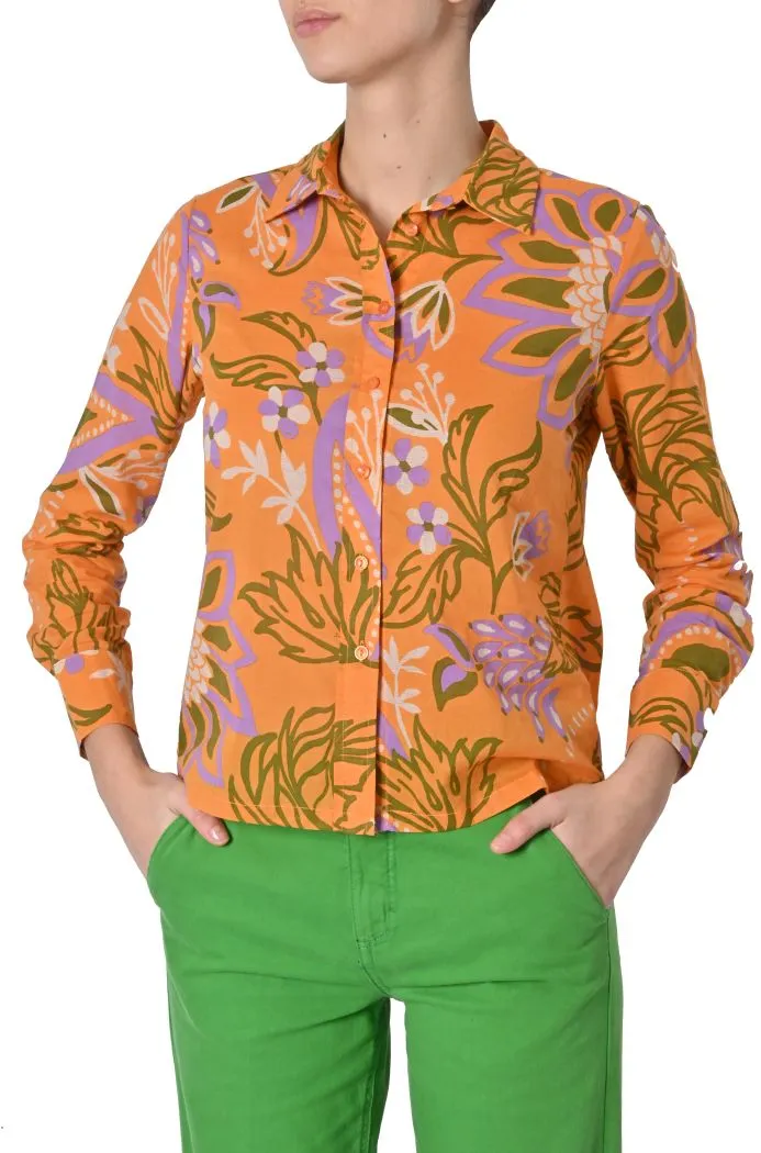 Camicia Marica stampa floreale di Grace & Mila