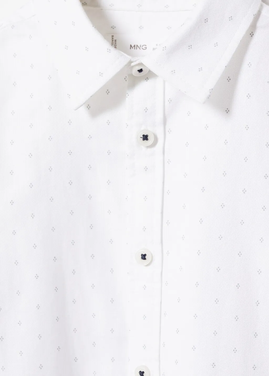 Camicia Oxford stampa
