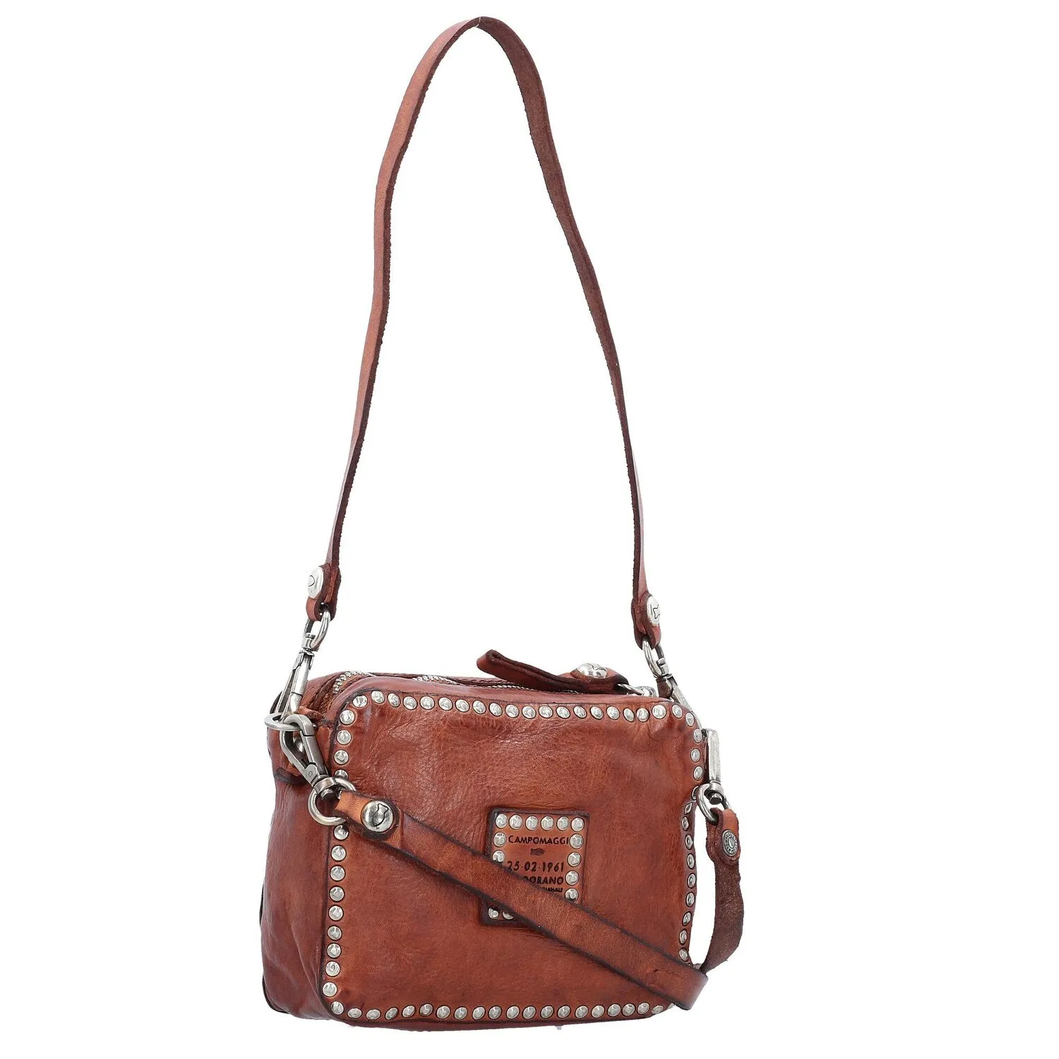 Campomaggi Borsa a tracolla in pelle 16 cm