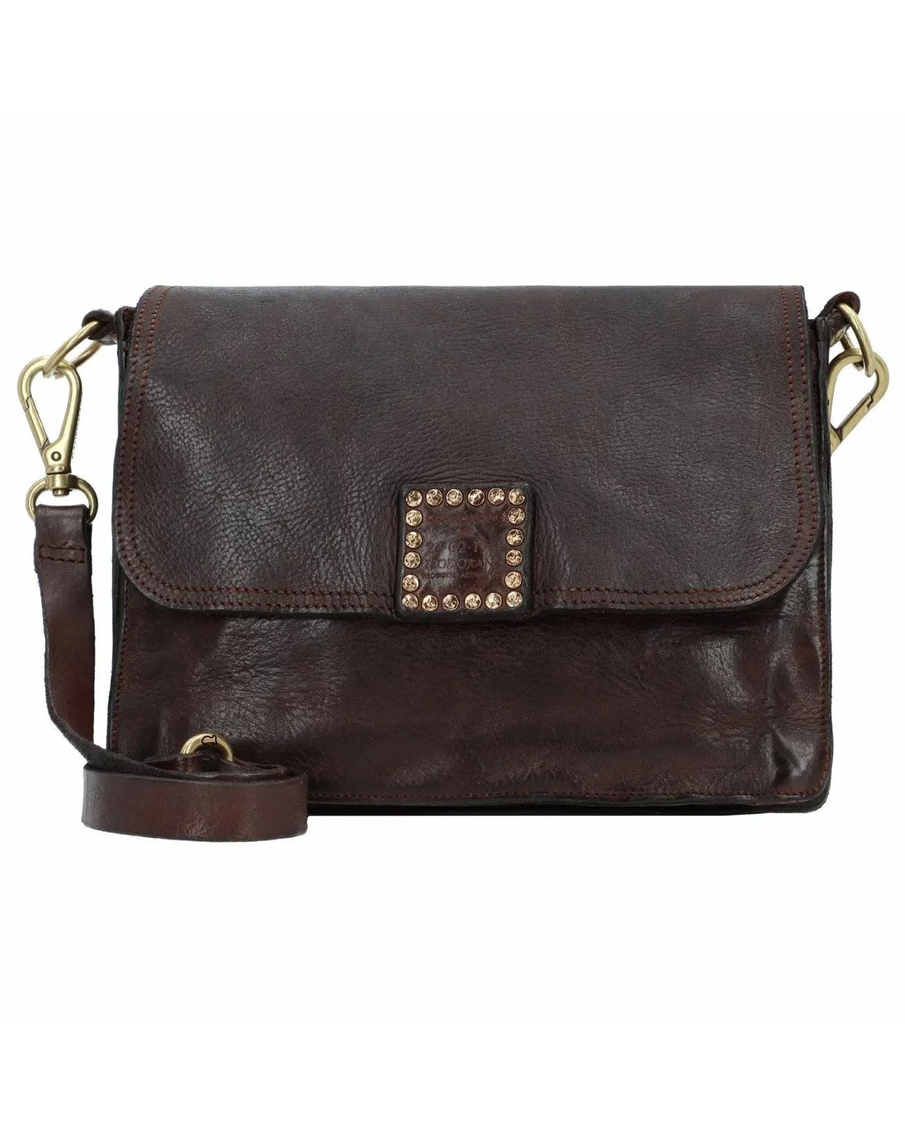 Campomaggi - Borsa a tracolla in pelle con pattina | Studioarch.com