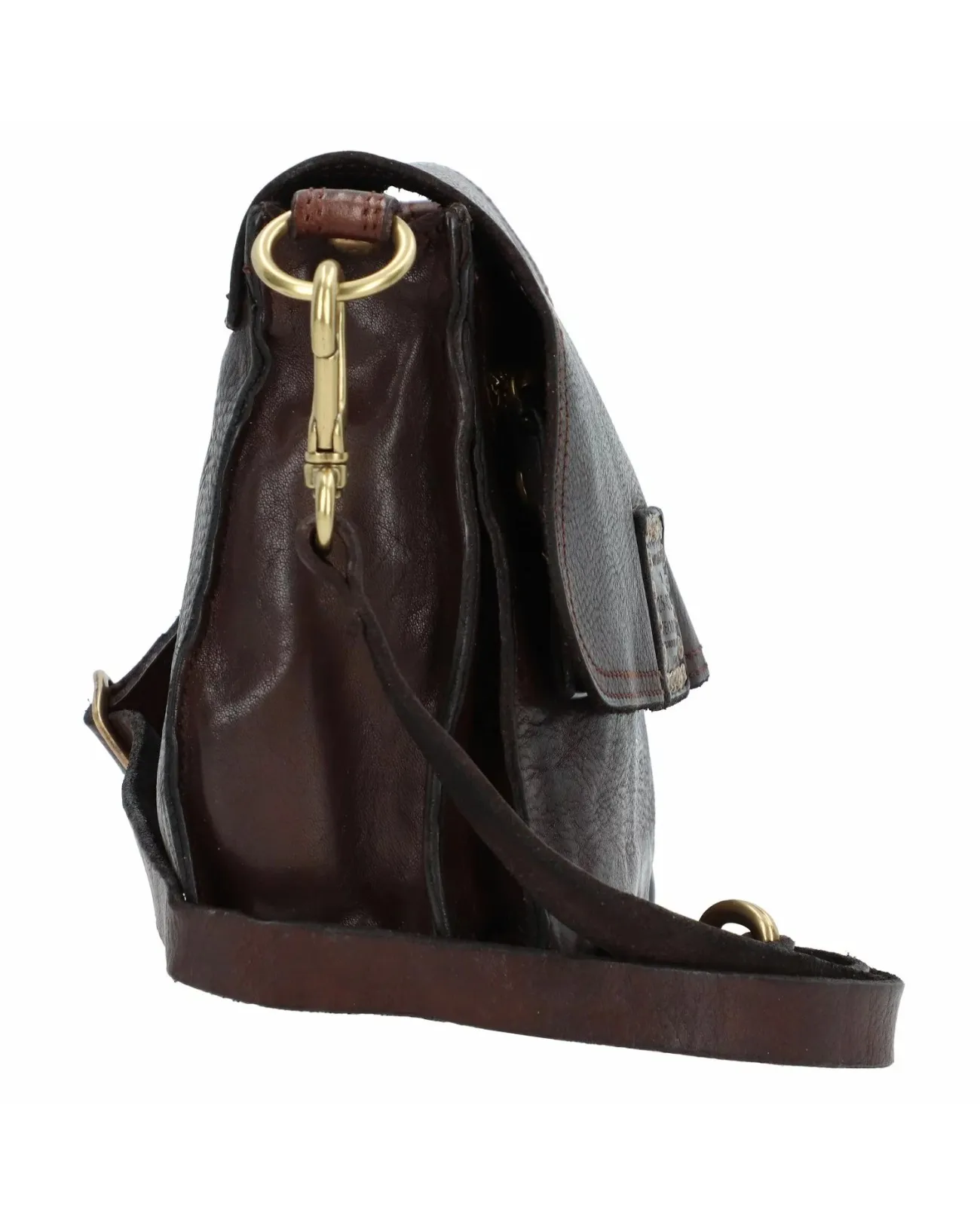 Campomaggi - Borsa a tracolla in pelle con pattina | Studioarch.com