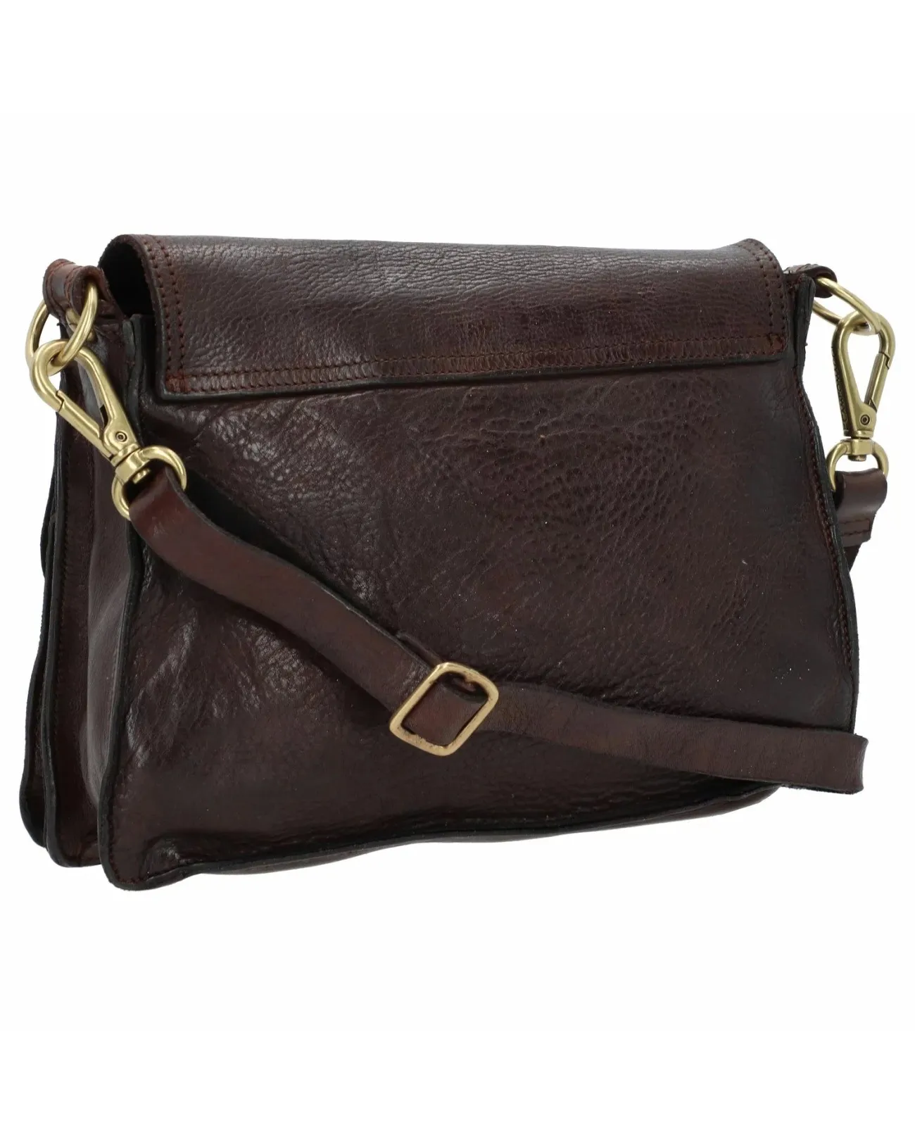 Campomaggi - Borsa a tracolla in pelle con pattina | Studioarch.com