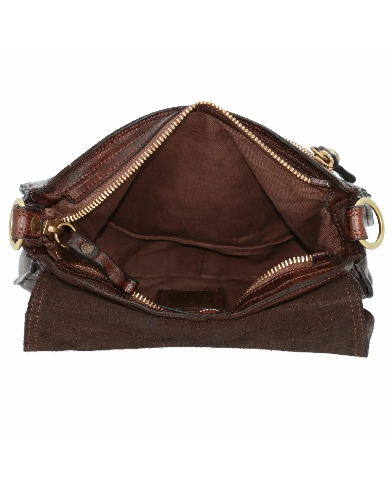 Campomaggi - Borsa a tracolla in pelle con pattina | Studioarch.com