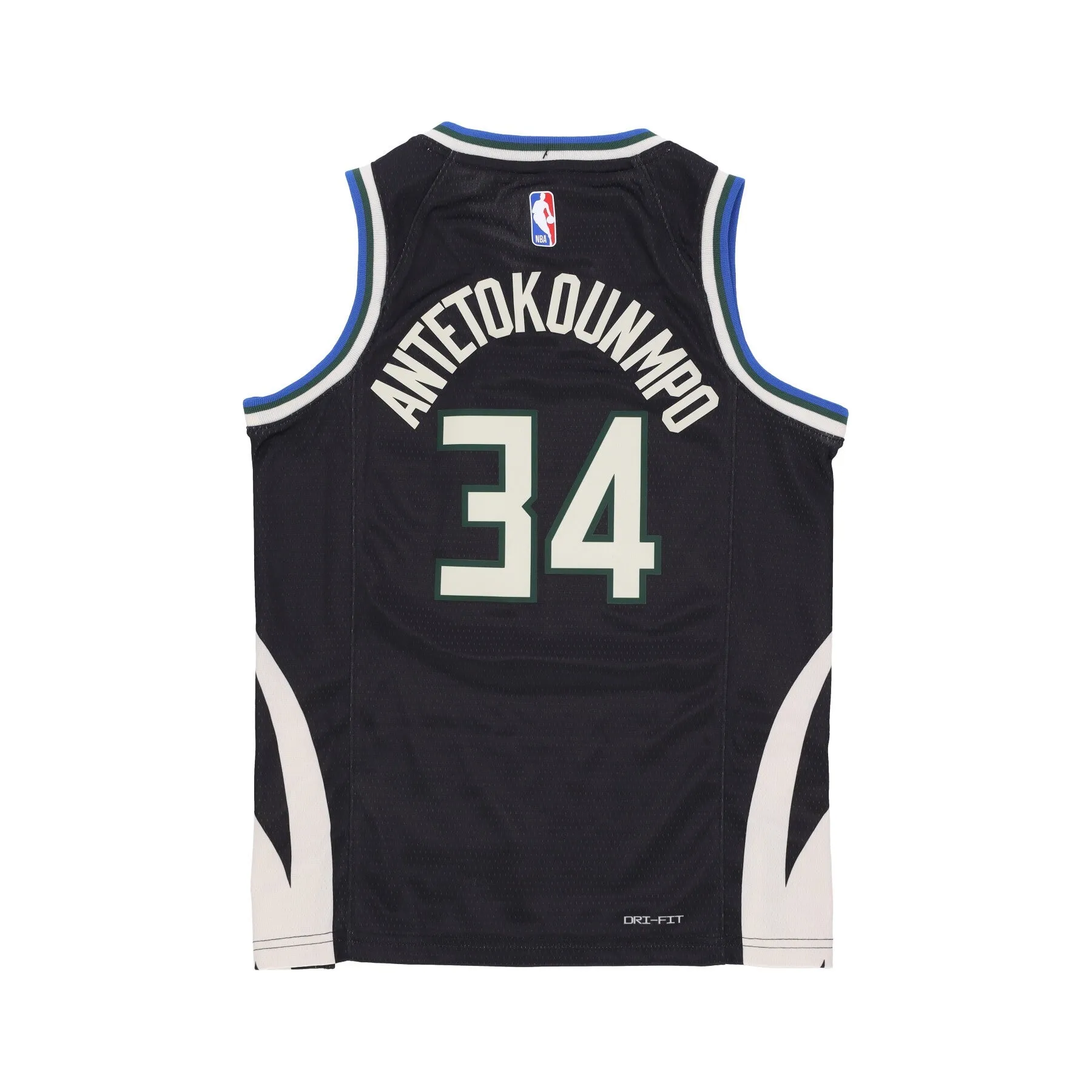Canotta Basket Ragazzo Nba Statement Swingman Jersey No 34 Giannis Antetokounmpo Milbuc Original Team Colors