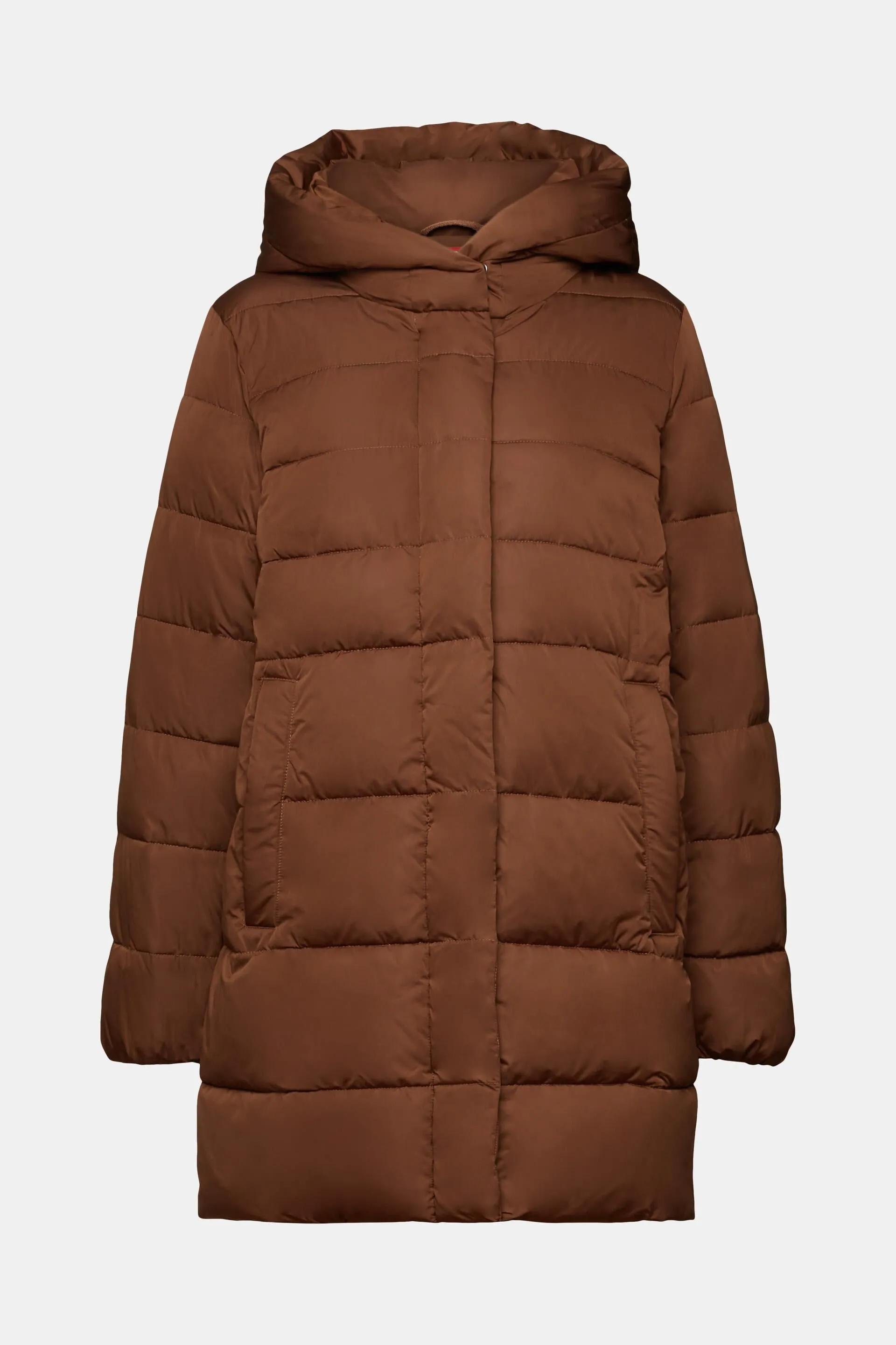 Cappotto a piumino con cappuccio