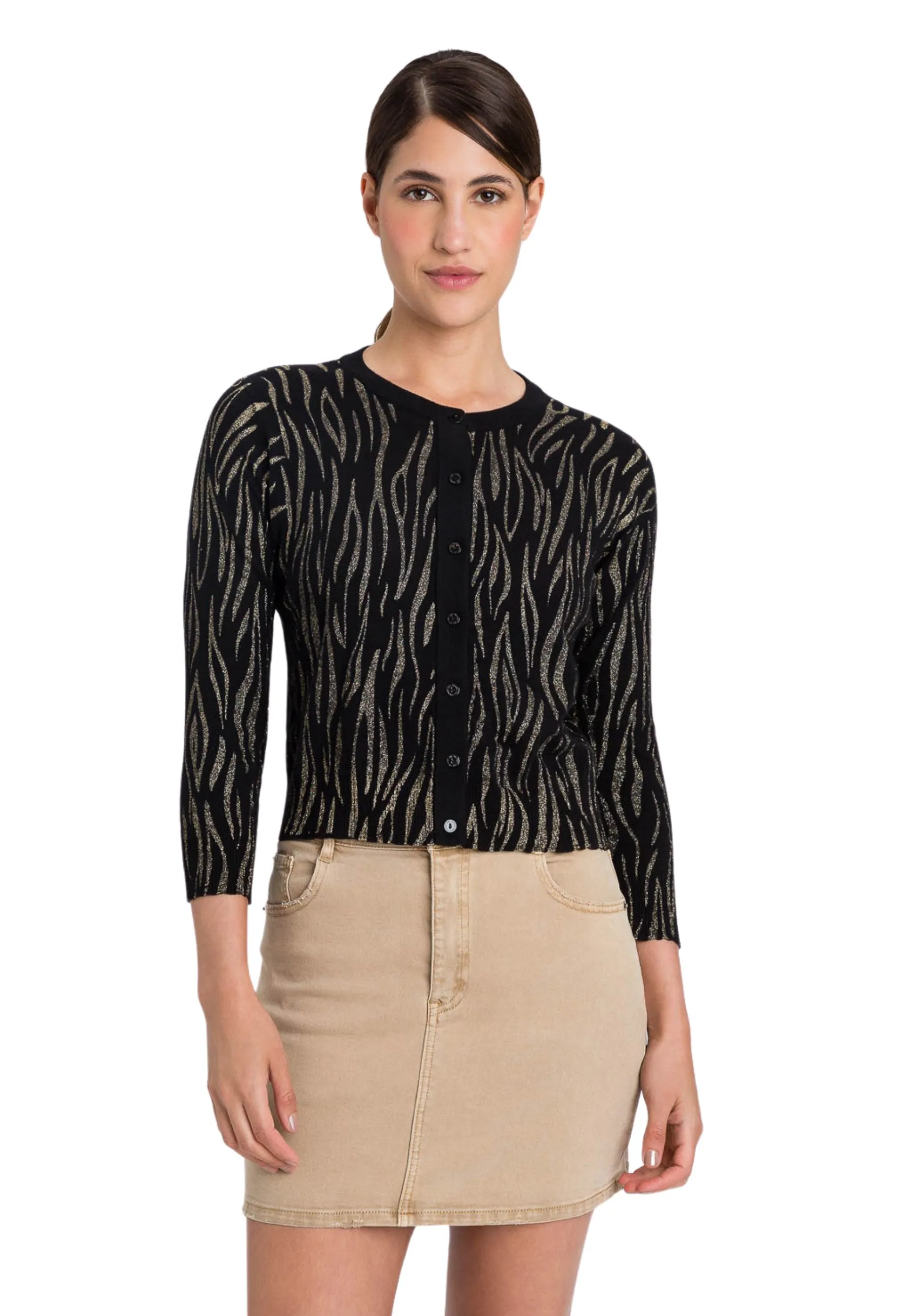 Cardigan con bottoni