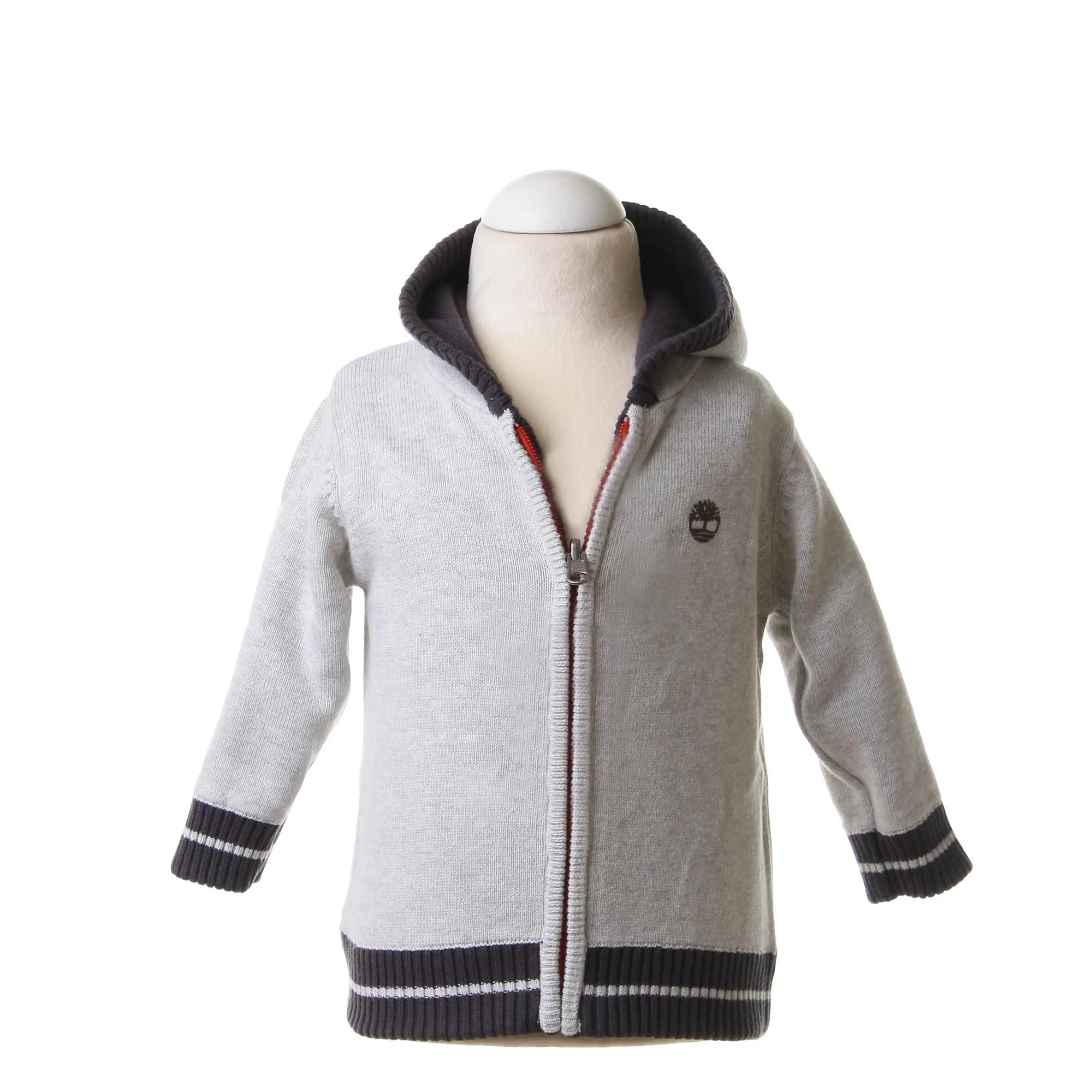 Cardigan Reversibile Con Cappuccio