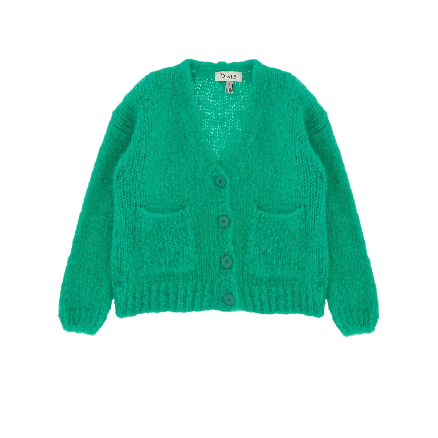 CARDIGAN TRICOT CON TASCHE DAVANTI