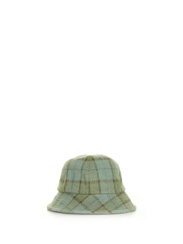 Checked fisherman style Franz hat