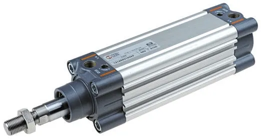 Cilindro a stelo semplice Metal Work, serie 121, Doppio effetto, foro da 40mm, corsa 200mm, 10bar max, attacco G 1/4 ,