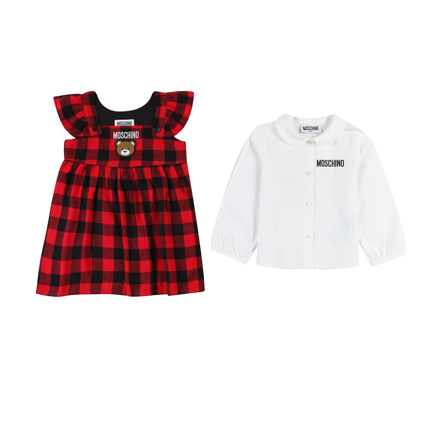 Completo Abito E Camicia Bambina