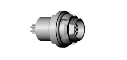 Connettore circolare RS PRO, femmina, 12 mm, 14 poli, Montaggio a pannello