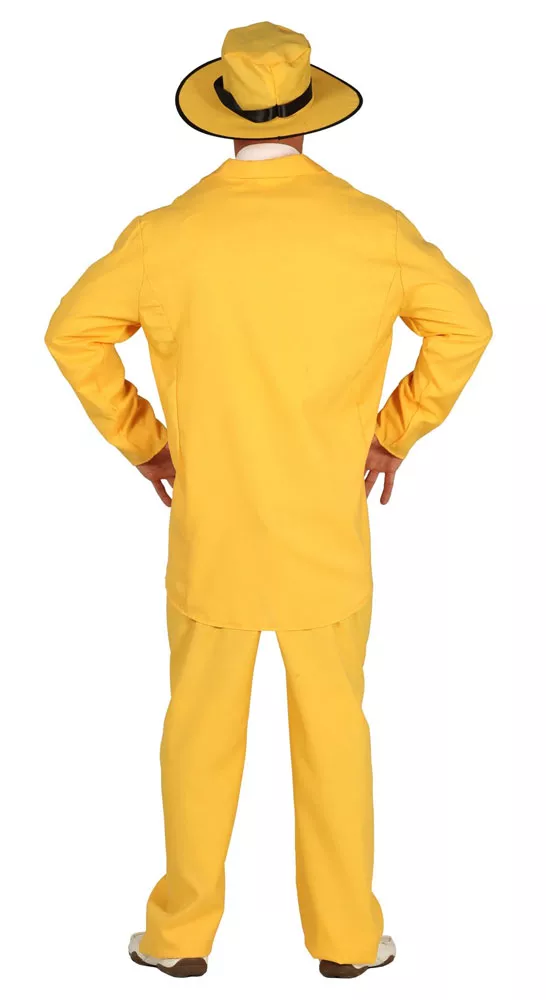 Costume da cattivo giallo da uomo