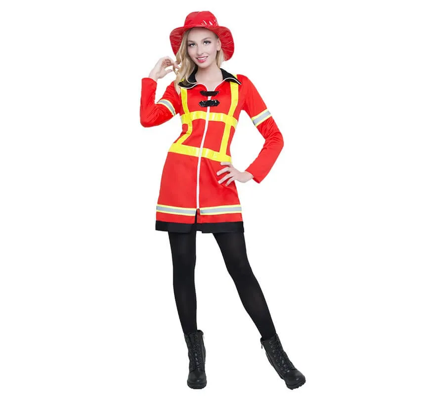 Costume da vigile del fuoco per una donna