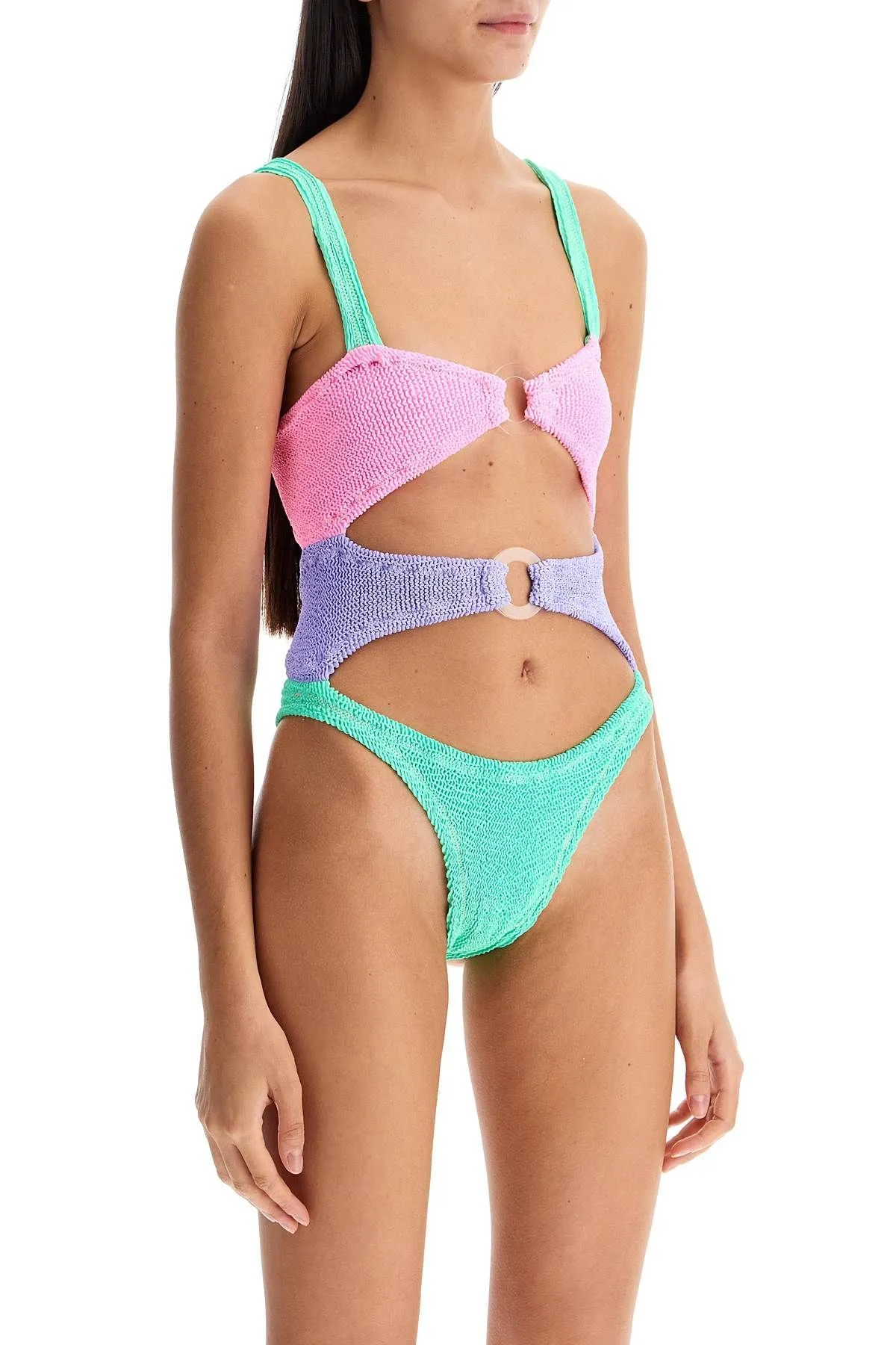 Costume intero Corset color-block