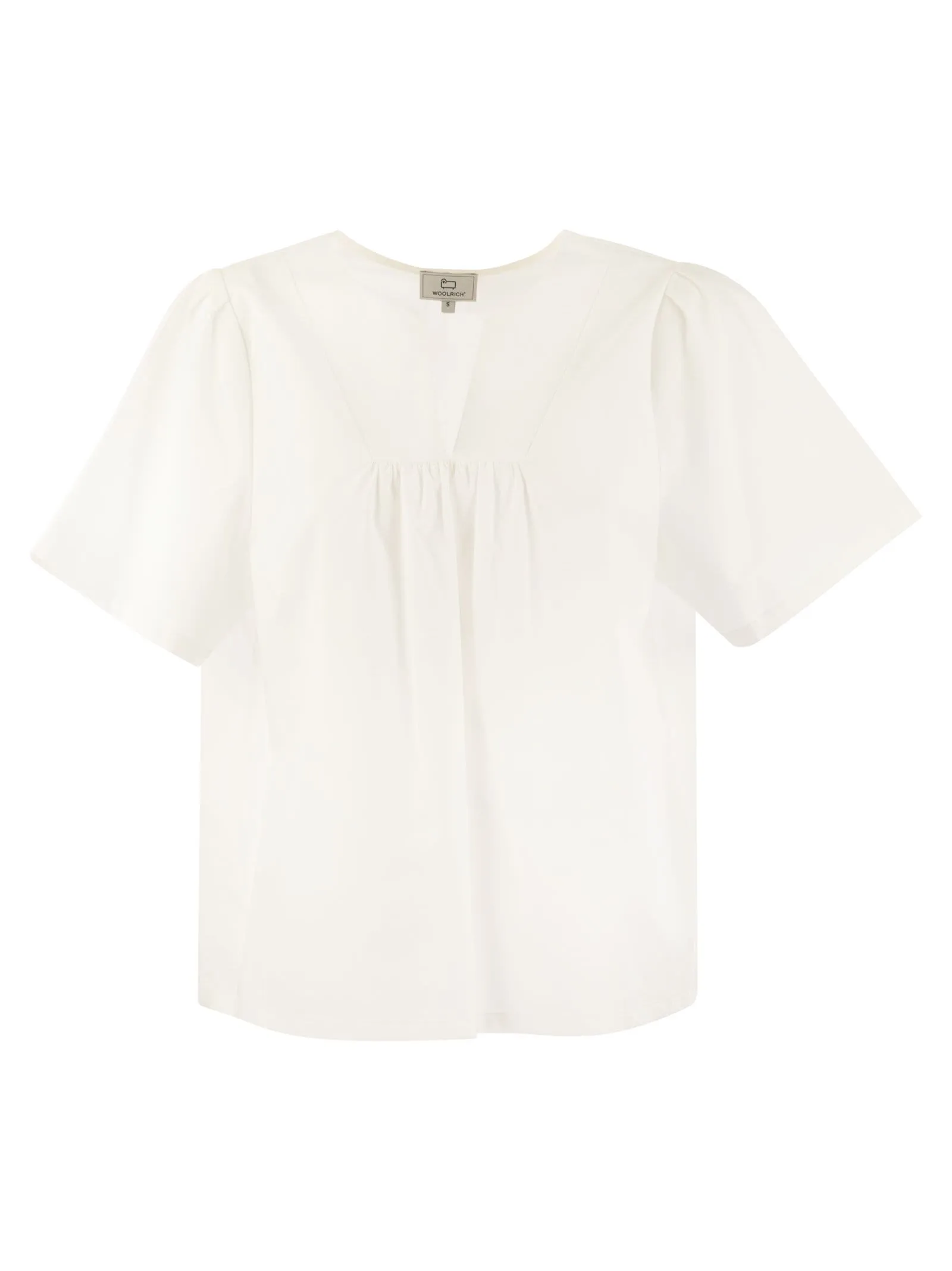 Cotton poplin blouse