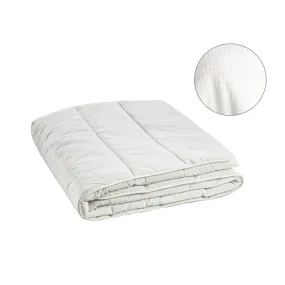 DATEX Piumino estivo bianco trapuntato