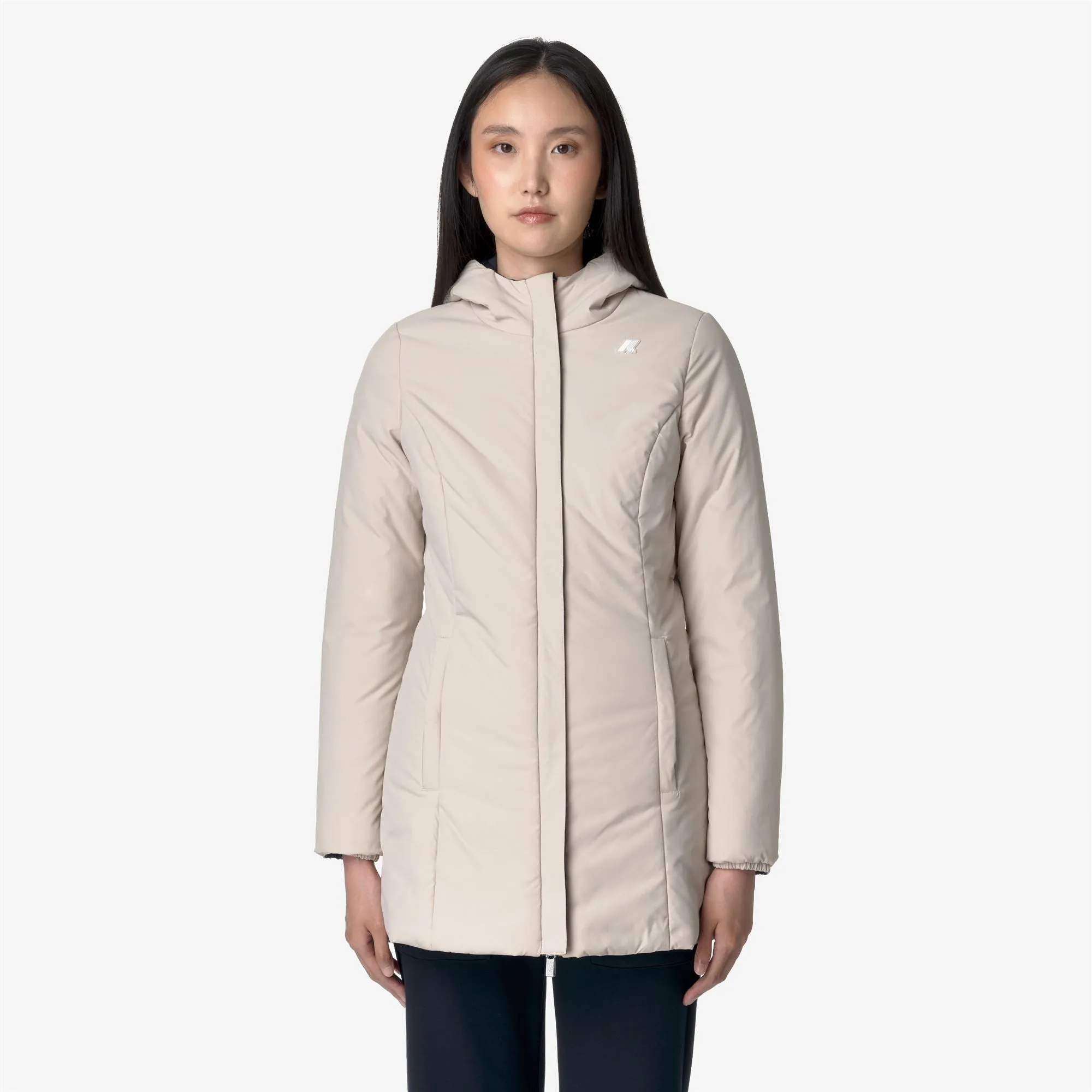 DENISE ST WARM REVERSIBLE BLUE DEPTH-BEIGE GREY