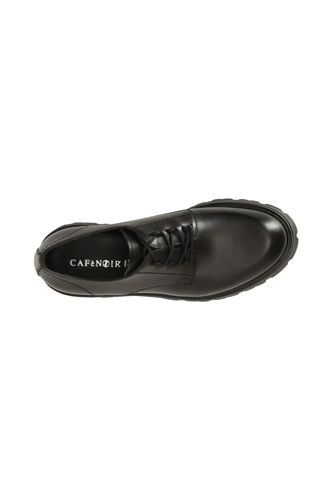 derby donna in pelle nero