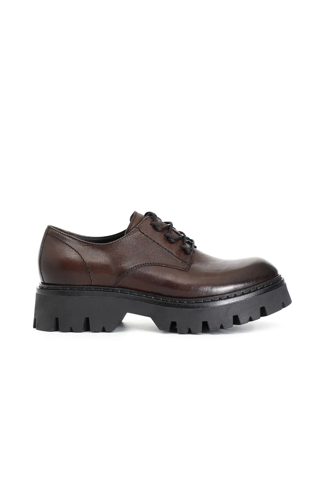 derby donna in pelle tabacco