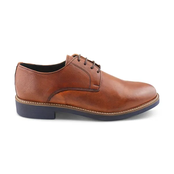 Derby in pelle cuoio