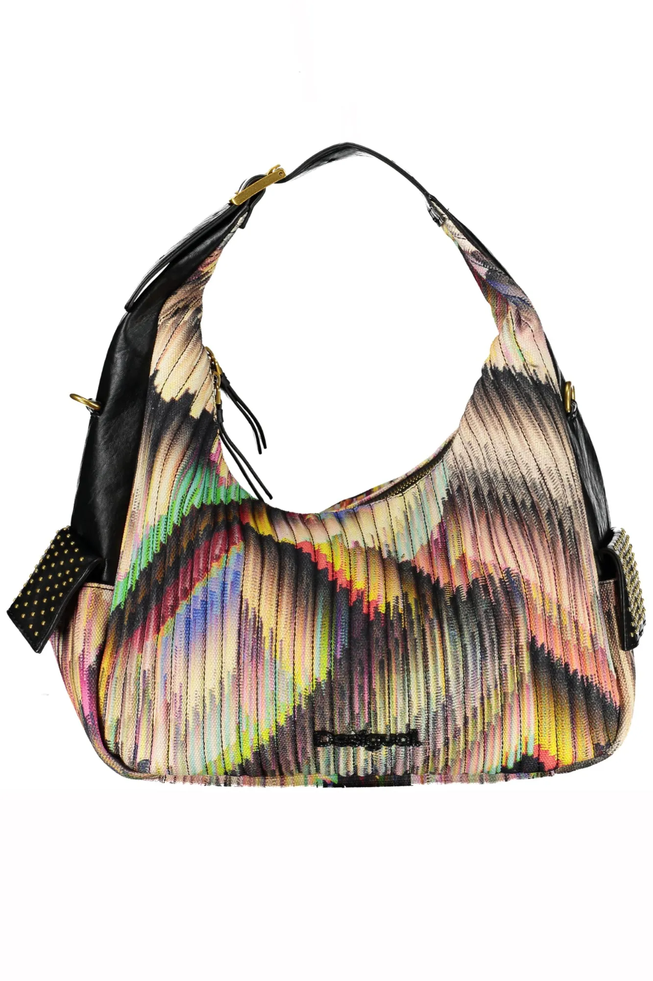 Desigual borsa grande tela  multicolore  