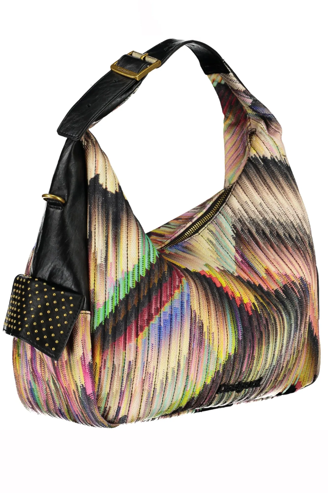 Desigual borsa grande tela  multicolore  