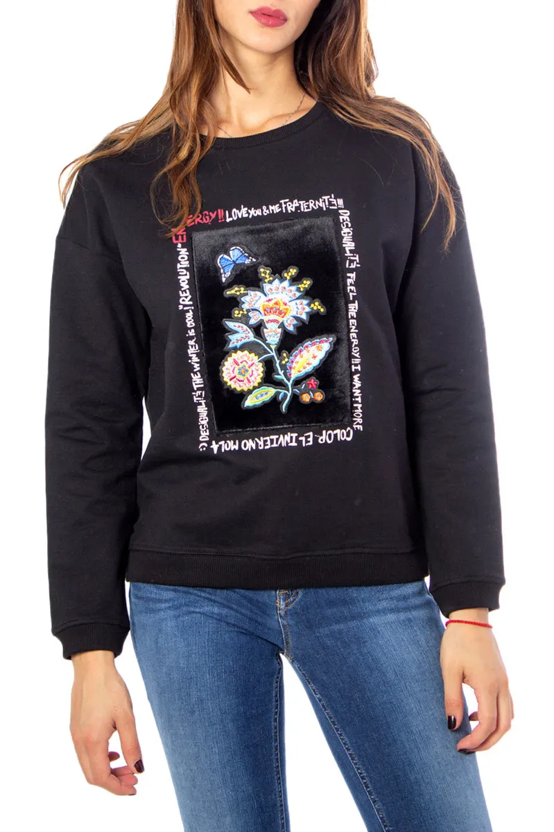 desigual Desigual Felpa Donna