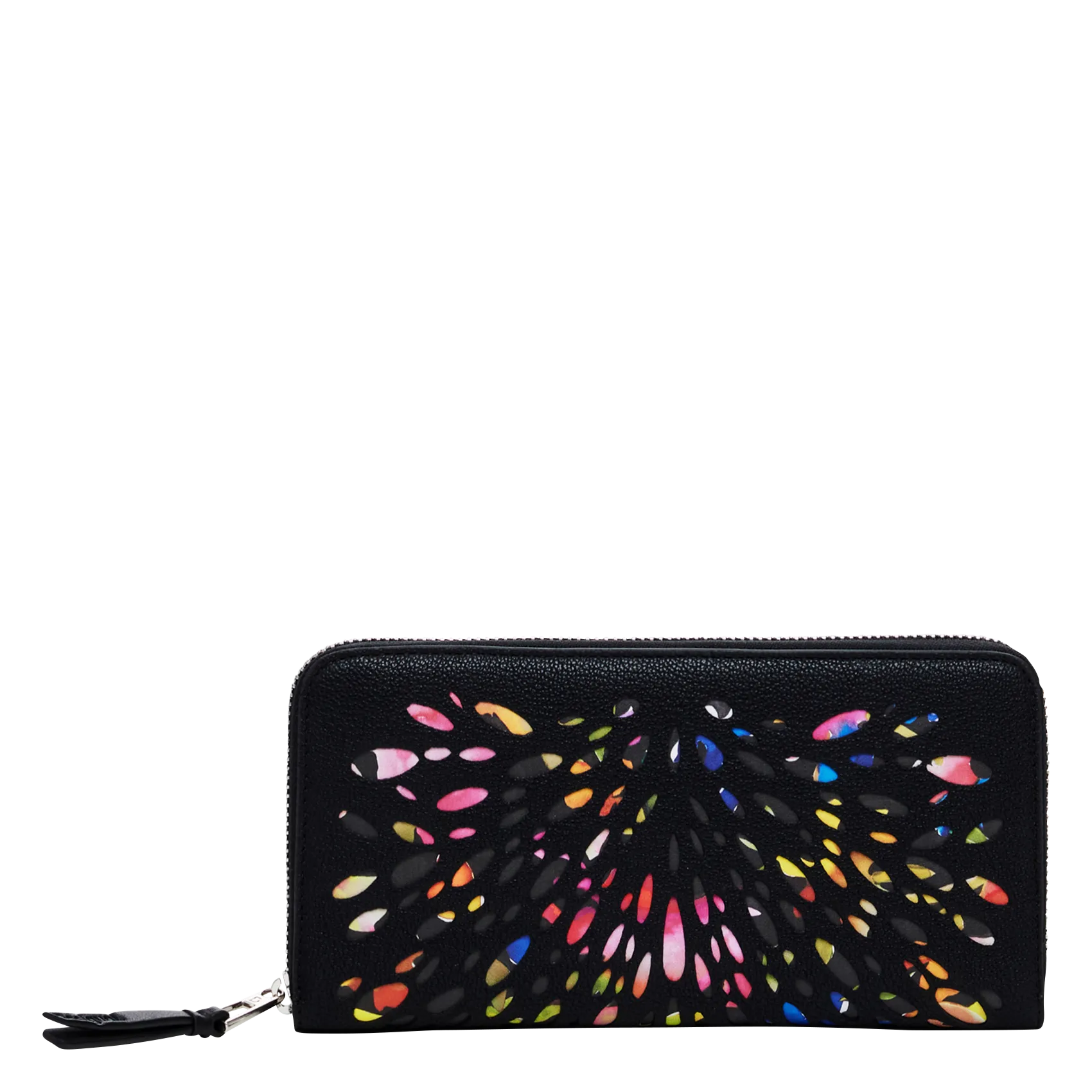  DESIGUAL   Portafoglio con rilievo geometrico | Nero