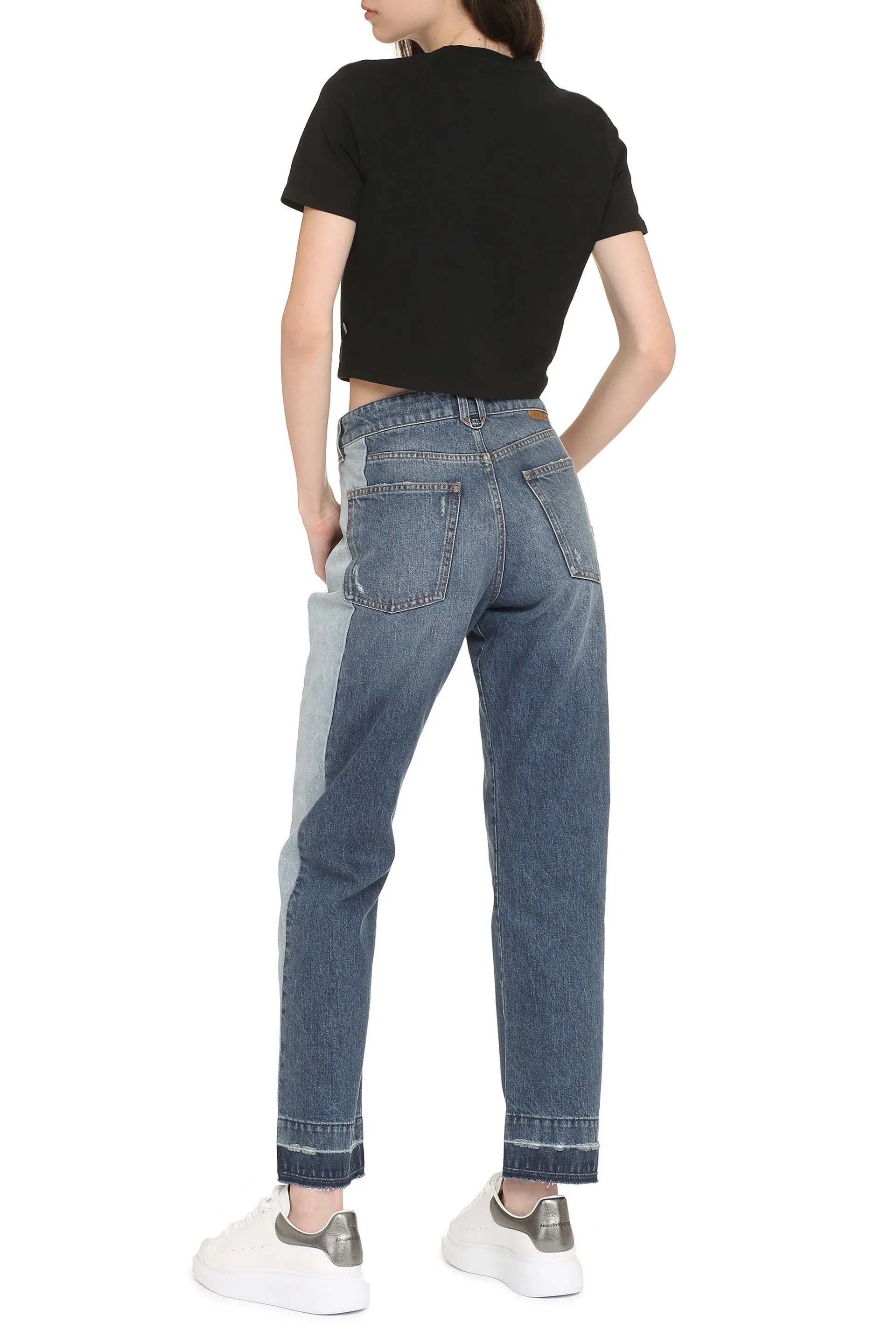 Dickies T-shirt crop Maple Valley con logo