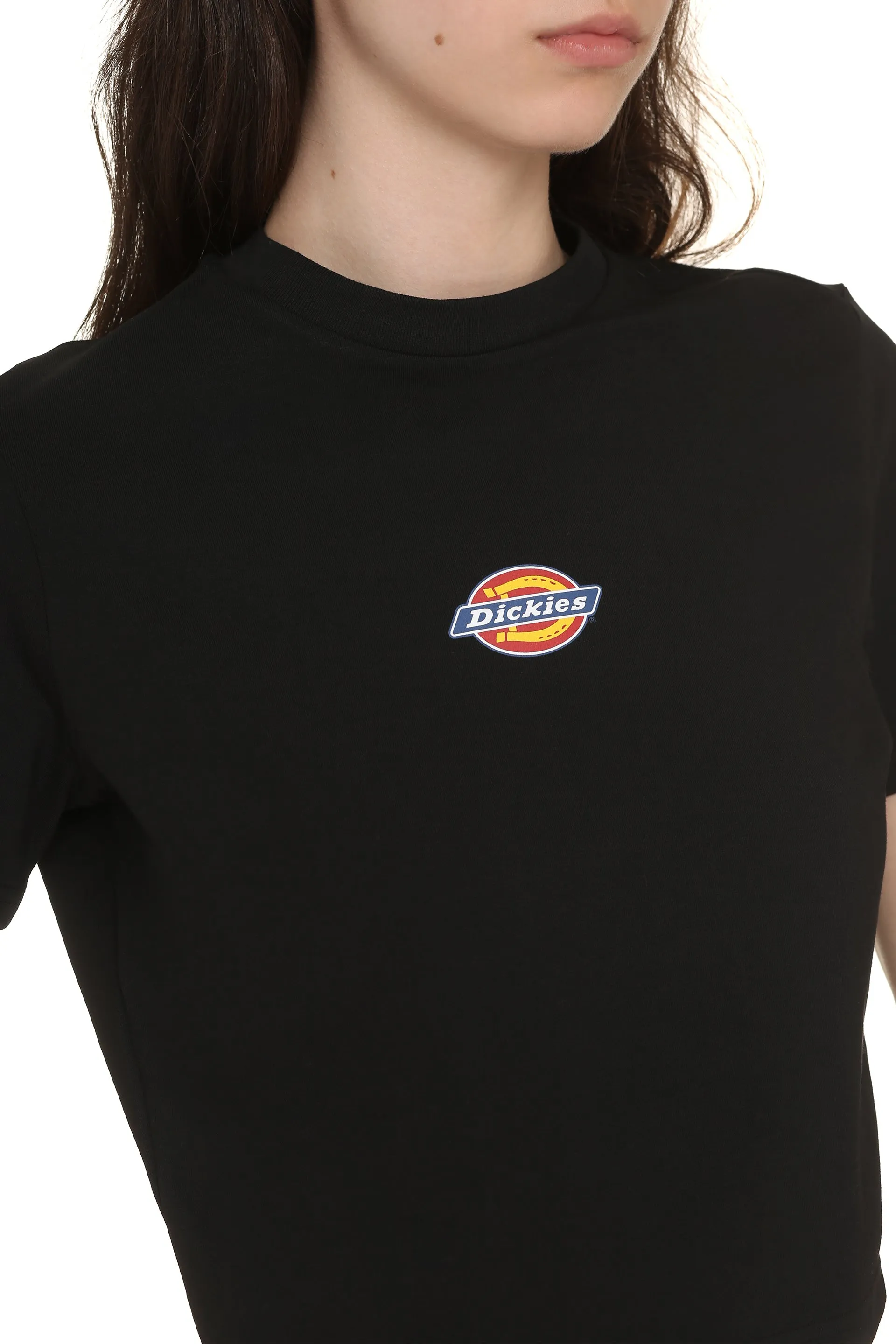 Dickies T-shirt crop Maple Valley con logo