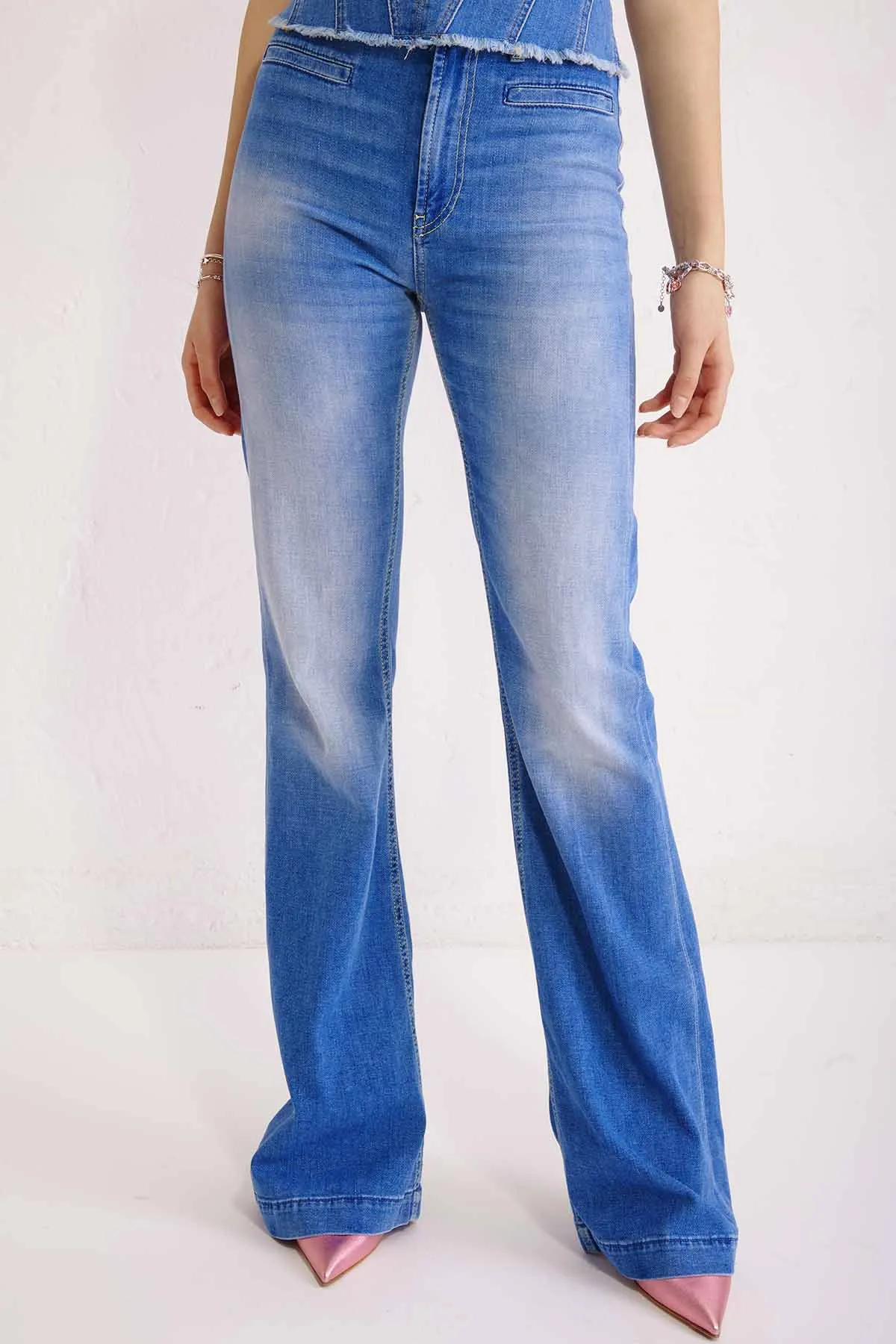 DONDUP Jeans JANET bootcut in denim stretch