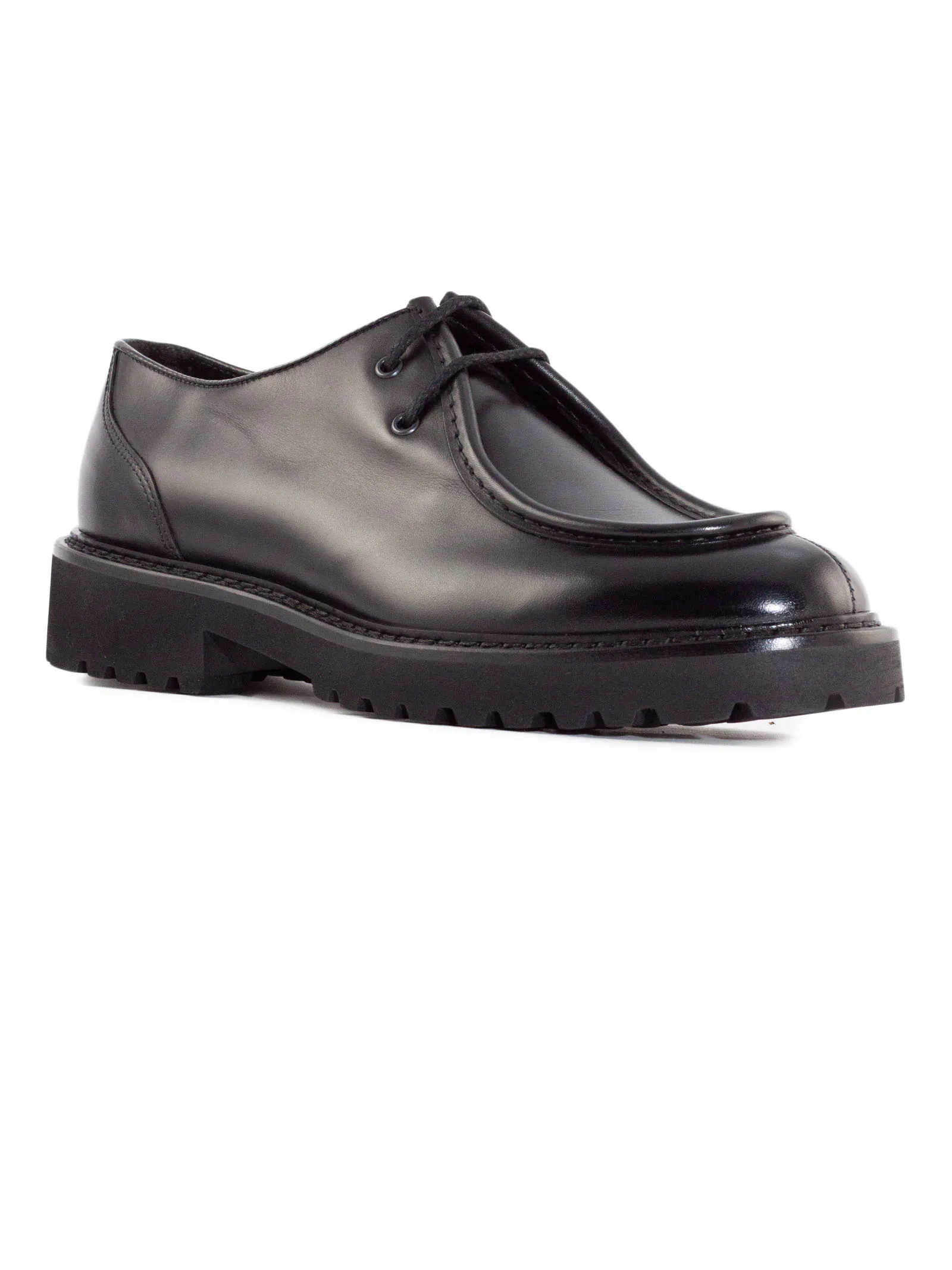 DOUCAL'S Calzature,Scarpe Scarpe Derby in pelle di vitello nera 