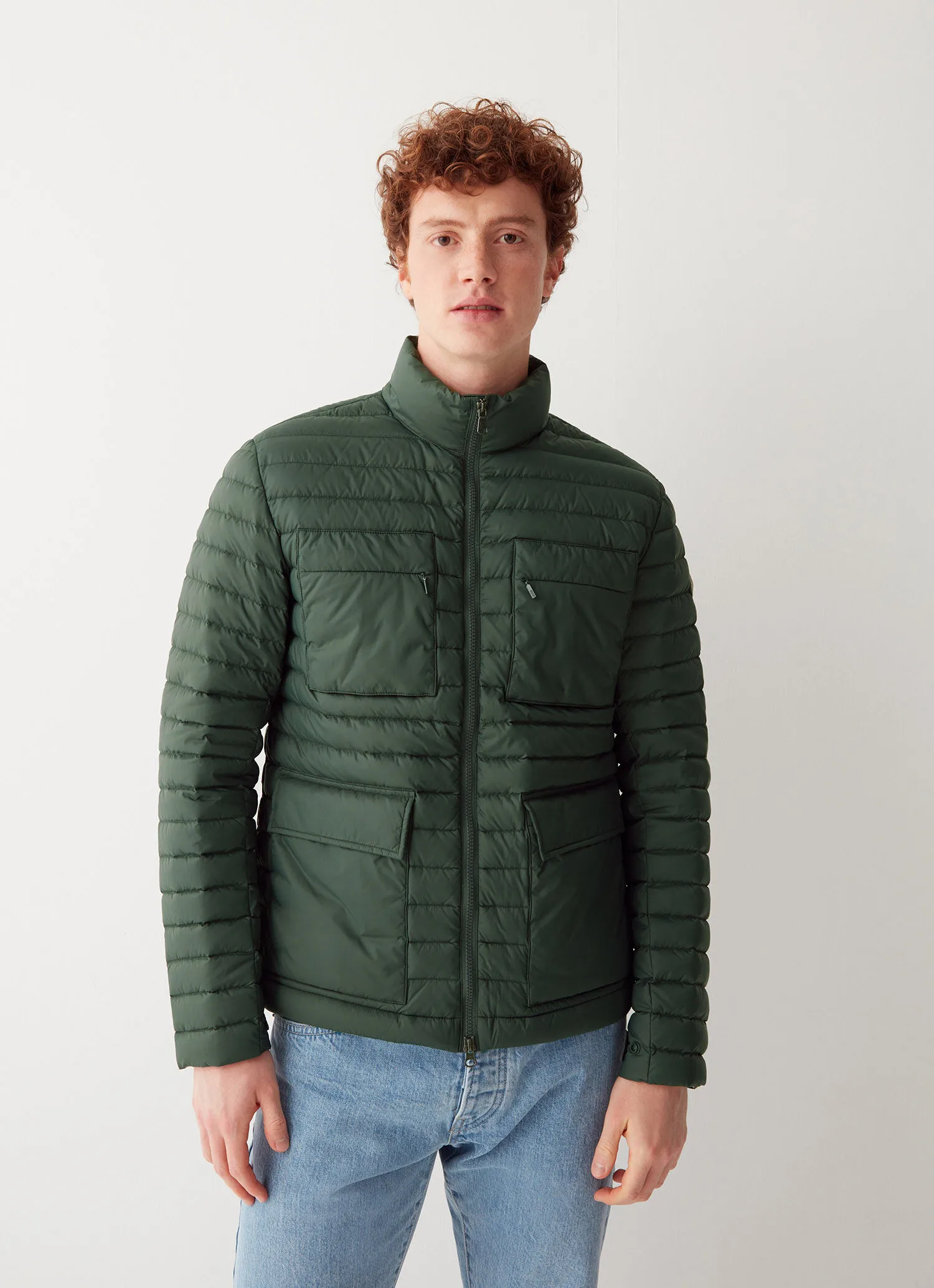 Down field jacket