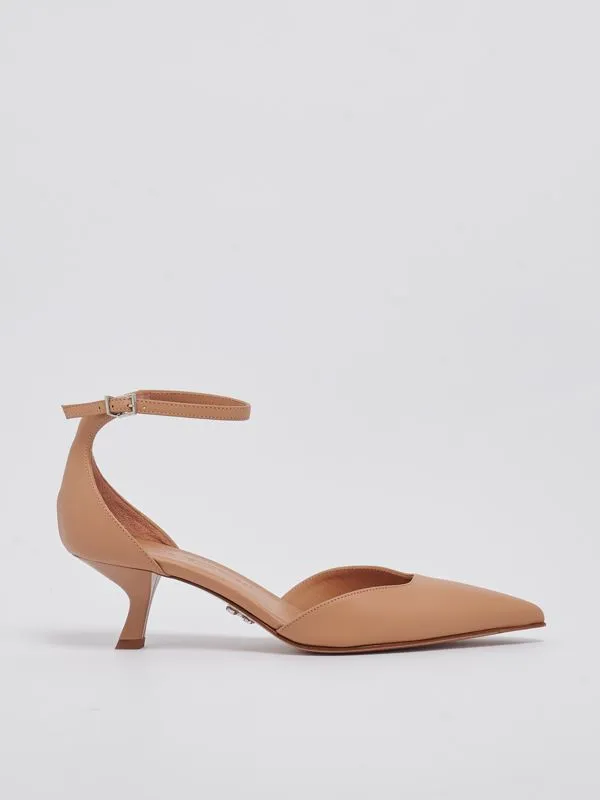 Décolleté donna Sergio Levantesi Cate4 in pelle Nude