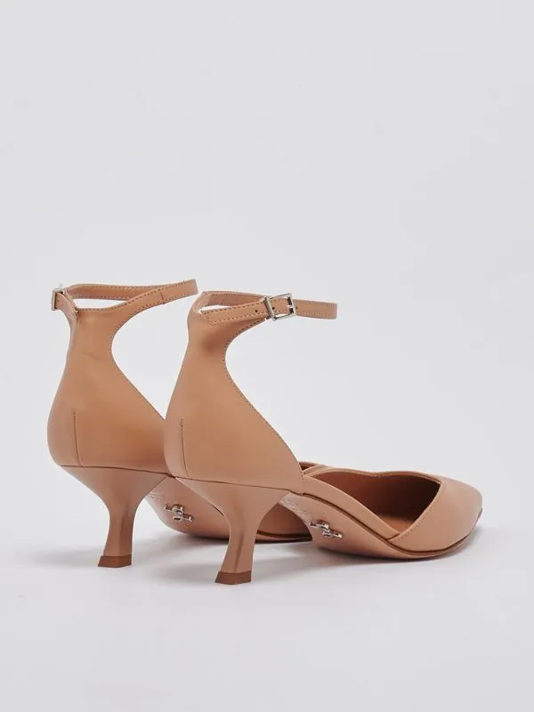 Décolleté donna Sergio Levantesi Cate4 in pelle Nude