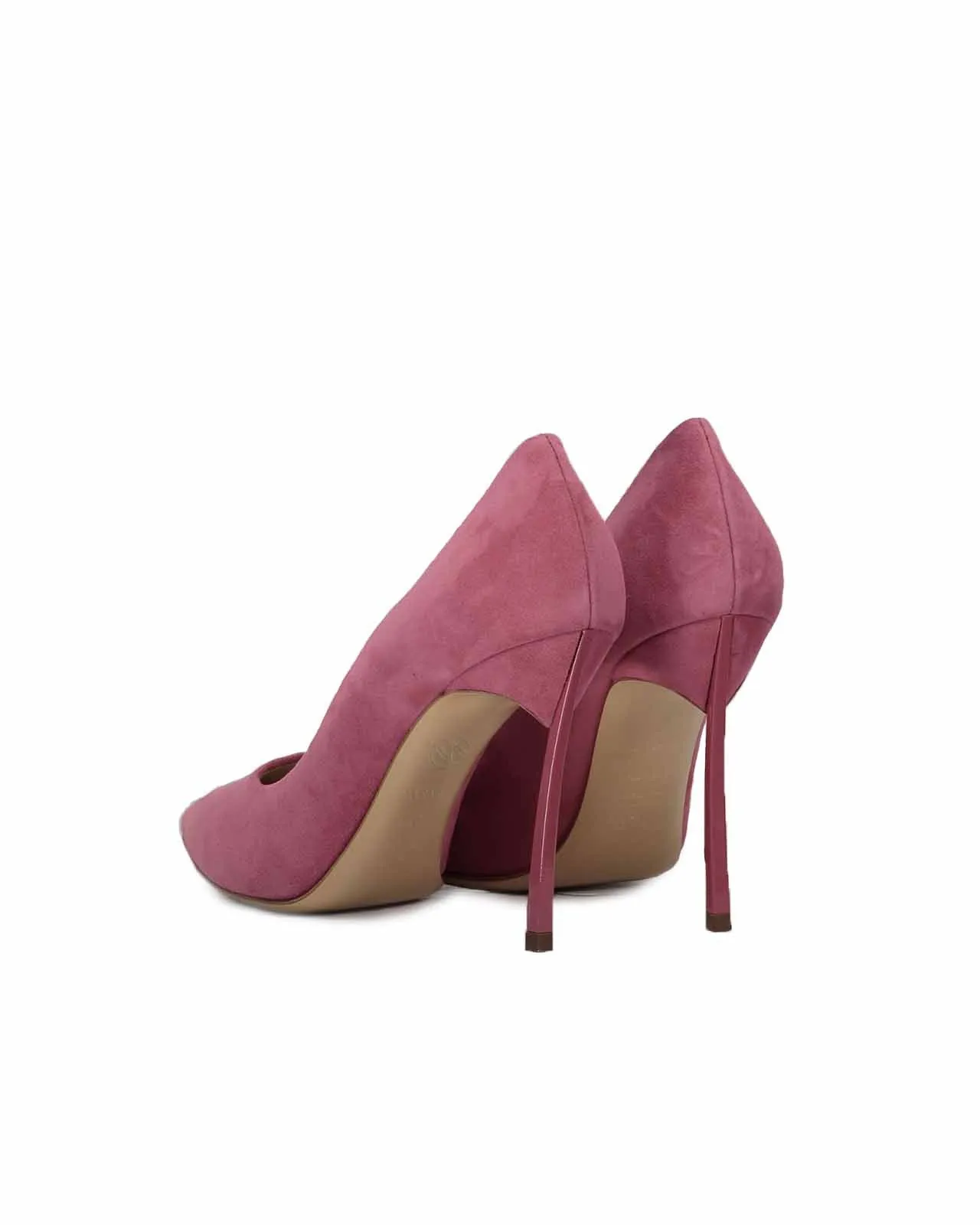 Décolleté Tuberosa Blade suede rosa