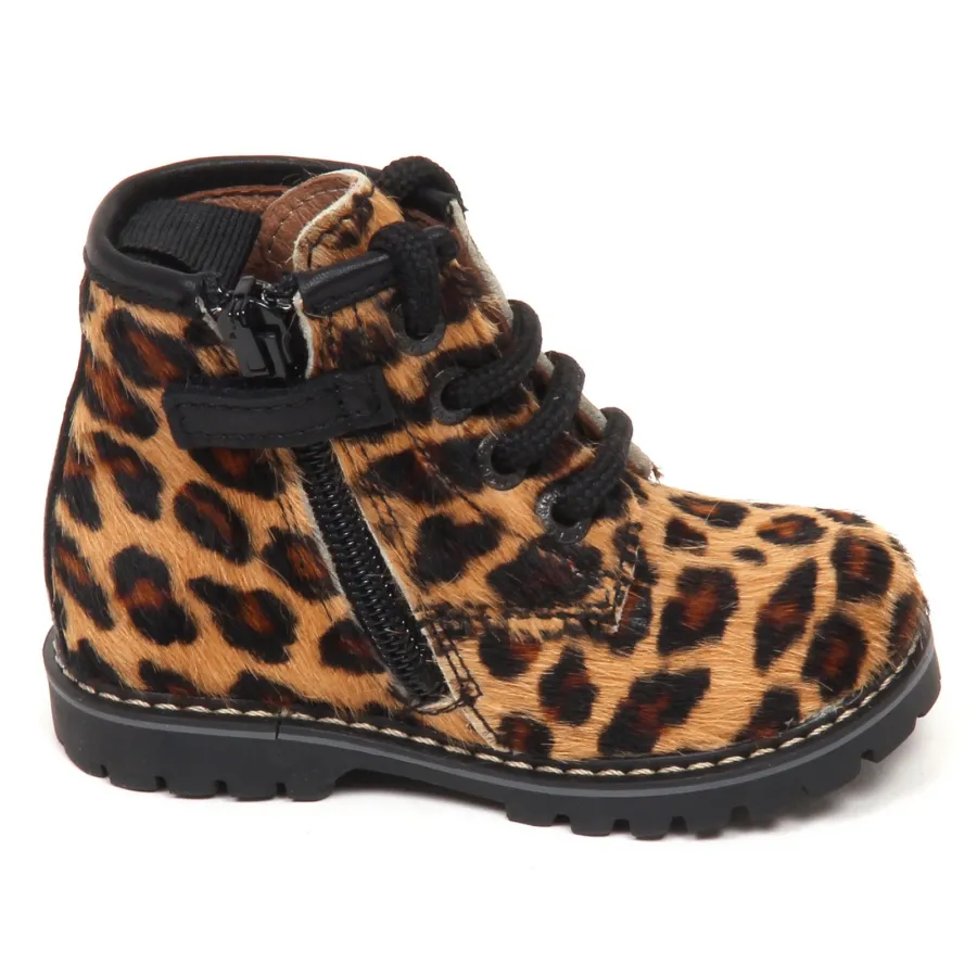 E2262 anfibio bimba cavallino KICKERS RACHEL scarpe maculato shoe kid baby girl