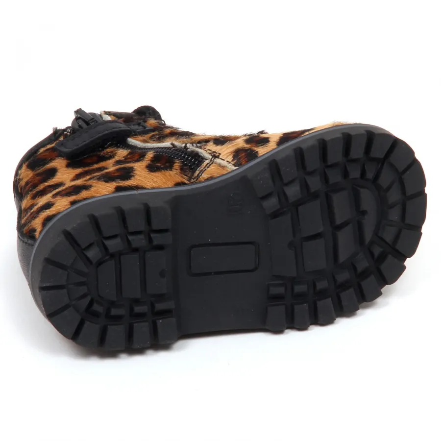 E2262 anfibio bimba cavallino KICKERS RACHEL scarpe maculato shoe kid baby girl