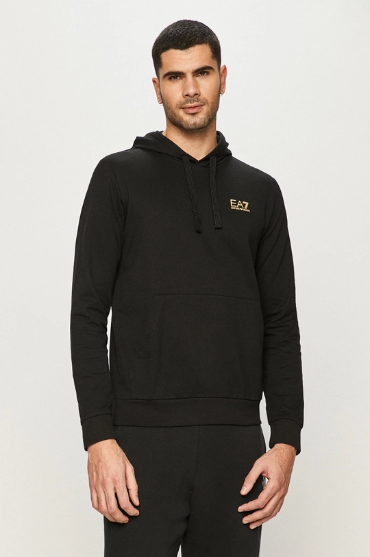 EA7 Emporio Armani felpa in cotone