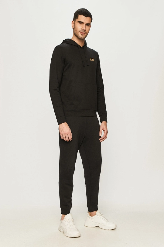 EA7 Emporio Armani felpa in cotone