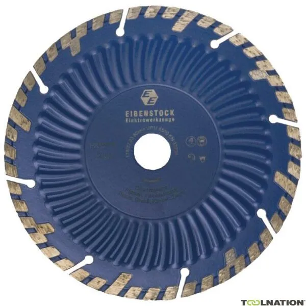 Eibenstock 12.323.12 Lama diamantata premium calcestruzzo - pietra naturale 200 mm Foro 22,2 mm
