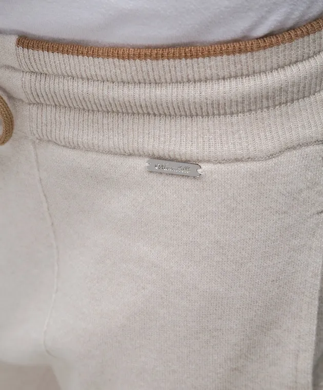 Enrico Mandelli Joggers in cashmere beige A7K0065265