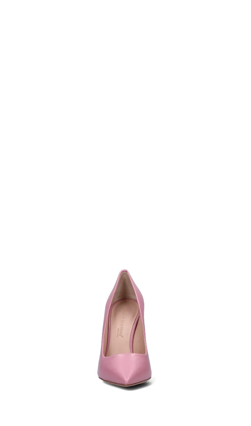 ENZO DI MARTINO Decollete donna rosa in pelle